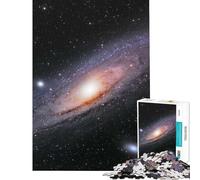 Puzzle da 1000 pezzi per adulti con la galassia di Andromeda nello spazio profondo sfida per l'intelligenza giocattolo avvincente gioco per famiglie decorazione per la casa ottimo regalo (50x75cm)