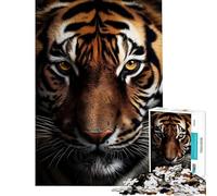 Puzzle da 1000 pezzi per adulti con la maestosa tigre del Bengala Gioco rilassante per adulti ideale per migliorare la memoria perfetto come regalo di compleanno o per occasioni speciali (38x52cm)