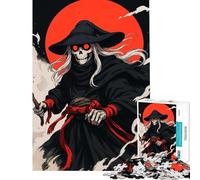 Puzzle da 1000 pezzi per adulti con la Morte e la Strega dagli occhi rossi gioco educativo e rompicapo ideale come regalo di compleanno (dimensioni 38x52cm)