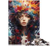 Puzzle da 1000 pezzi per adulti con la pittura di una dea Il gioco di pensiero tutta la famiglia per bambini di 14 anni, 26 x 38 cm