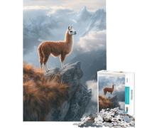 Puzzle da 1000 pezzi per adulti con lama sulla cima di una montagna sfida impegnativa da completare decorazione per la casa gioco pratico per ragazzi dai 14 anni in su (38x52cm)