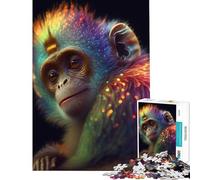Puzzle da 1000 pezzi per adulti con l'immagine di un arcobaleno un gioco impossibile ed educativo una sfida divertente che migliora la memoria (dimensioni 38x26cm)