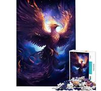 Puzzle da 1000 pezzi per adulti con l'uccello mistico Fenice Un gioco avvincente per coltivare la pazienza una sfida pratica e stimolante ideale come regalo di compleanno (dimensioni 38x52cm)