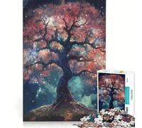 Puzzle da 1000 pezzi per adulti con luna e paesaggio giapponese gioco pratico attività divertente da fare a casa ideale come regalo per tutta la famiglia 38x52cm