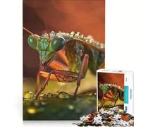 Puzzle da 1000 pezzi per adulti con mantide religiosa gioco educativo analisi e logica regalo per donne 50x75cm