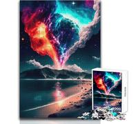 Puzzle da 1000 pezzi per adulti con montagne dietro, accogliente e rilassante, divertimento per il tempo libero, vestibilità perfetta, alta precisione, dimensioni giocattolo 38x26cm