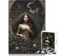 Puzzle da 1000 pezzi per adulti con motivo della dea Lilith, gioco educativo da assemblare, ottimo regalo per i giochi (dimensioni 50x75cm)