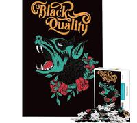 Puzzle da 1000 pezzi per adulti con motivo Dobermann gioco intellettuale educativo divertente e spiritoso ideale come regalo di Babbo Natale segreto (dimensioni 50x75cm)