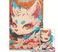 Puzzle da 1000 pezzi per adulti con murales di graffiti pelosi, gioco educativo, rilassante e stimolante per la mente, ottimo regalo per gli appassionati di videogiochi 50x75cm