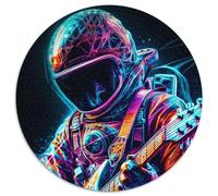 Puzzle da 1000 pezzi per adulti con musica spaziale, puzzle impossibili per adulti, perfetti per il divertimento in famiglia durante le vacanze, 67,5x67,5 cm