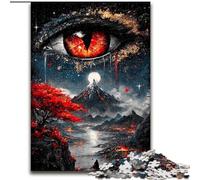 Puzzle da 1000 pezzi per adulti, con occhio magico, rompicapo stimolante per adolescenti, perfetto come decorazione per la casa o come regalo, 50x75cm