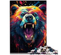 Puzzle da 1000 pezzi per adulti con orsetti mutanti 26 x 38 cm, adatto come decorazione da scrivania per adolescenti dai 14 anni in su