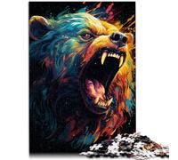 Puzzle da 1000 pezzi per adulti con orsetti mutanti, gioco educativo per alleviare lo stress, per compleanni e Natale, per adolescenti dai 14 anni in su, 26 x 38 cm