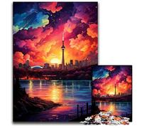 Puzzle da 1000 pezzi per adulti con paesaggi famosi in tutto il mondo puzzle fai da te gioco decorativo stimolante per la famiglia giocattolo interattivo da 1000 pezzi (75x50 cm)