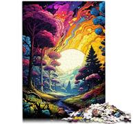 Puzzle da 1000 pezzi per adulti con paesaggi naturali. Il puzzle educativo è adatto a tutta la famiglia per adolescenti dai 14 anni in su, 26 x 38 cm