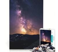 Puzzle da 1000 pezzi per adulti con paesaggio celeste della Via Lattea gioco pratico attività divertente da fare a casa ideale come regalo per tutta la famiglia 38x26cm