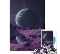 Puzzle da 1000 pezzi per adulti con paesaggio di esopianeti Giocattolo avvincente per coltivare la pazienza gioco per famiglie divertimento assicurato regalo divertente (dimensioni 50x75cm)