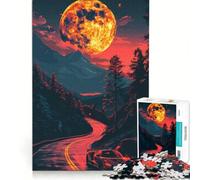 Puzzle da 1000 pezzi per adulti con paesaggio lunare gioco educativo difficile e stimolante ideale come regalo 38x52cm