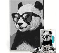Puzzle da 1000 pezzi per adulti con panda e altri animali Gioco divertente per genitori e figli Ogni pezzo è unico 38x52cm