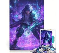 Puzzle da 1000 pezzi per adulti con personaggi anime cyberpunk dotati di poteri elettrici, gioco per tutta la famiglia, divertente e umoristico, sfida unica 50x75cm