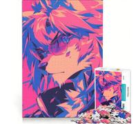 Puzzle da 1000 pezzi per adulti con personaggio anime furry, antistress, difficile, ideale come elemento della lista dei desideri con Babbo Natale 50x75cm