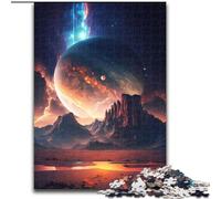 Puzzle da 1000 pezzi per adulti con pianeta,altopiano,paesaggio,puzzle impossibili per adulti,dimensioni 50x75cm,attività divertente per la famiglia,sfida mentale,regalo perfetto per adolescenti