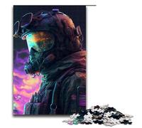 Puzzle da 1000 pezzi per adulti con pilota dell'aeronautica militare gioco per famiglie antistress sfida difficile 75x50 cm