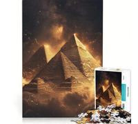 Puzzle da 1000 pezzi per adulti con piramidi egizie, gioco divertente, stimolante da completare, per rafforzare l'amore tra le coppie 38x52cm