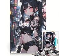 Puzzle da 1000 pezzi per adulti con protagoniste donne potenti degli anime Un gioco rilassante divertente e spiritoso ideale come regalo 38x26cm