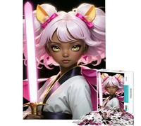 Puzzle da 1000 pezzi per adulti con ragazza anime e spada luminosa Gioco educativo e stimolante per tutta la famiglia Ottimo regalo e giocattolo (dimensioni 50x75cm)