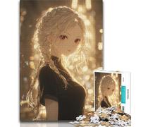 Puzzle da 1000 pezzi per adulti con ragazze anime, 1000 pezzi per adolescenti, antistress, regalo divertente per ammazzare il tempo durante le vacanze (50x75cm)