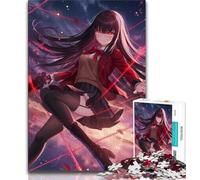 Puzzle da 1000 pezzi per adulti con ragazze anime giapponesi, aiuta il cervello a esercitare i giocattoli avvincenti per coltivare la pazienza, un'opera d'arte (38x26cm)