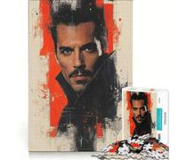 Puzzle da 1000 pezzi per adulti con ritratto di Freddy Mercury gioco per famiglie decorazione per la casa adatto per la scrivania 38x52cm