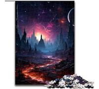 Puzzle da 1000 pezzi per adulti con sfondo fantasy di un buco nero Puzzle in cartone,gioco interattivo per famiglie,decorazioni fai da te per la casa,stimolante rompicapo da regalo,1000 pezzi