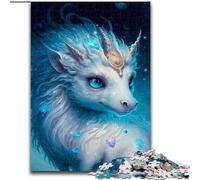 Puzzle da 1000 pezzi per adulti con simpatico cucciolo di drago realizzato in legno regalo perfetto per bambini dai 14 anni in su decorazione fai da te regalo per le vacanze che stimola il cervello