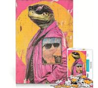 Puzzle da 1000 pezzi per adulti con soggetto Tartarughe Ninja gioco rompicapo assemblaggio di modelli ideale per rafforzare il legame di coppia 38x52cm