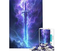Puzzle da 1000 pezzi per adulti con spada antica giocattolo educativo decorazione perfetta gioco stimolante e attività per tutta la famiglia (38x52cm)