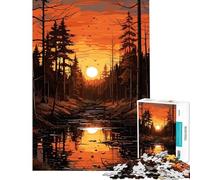 Puzzle da 1000 pezzi per adulti con splendido paesaggio naturale Difficile e stimolante Giocattolo educativo per maggiori di 14 anni 50x75cm