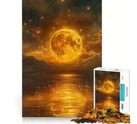 Puzzle da 1000 pezzi per adulti con splendido paesaggio naturale,ideale per decorazioni,giochi di concentrazione e relax a tema natalizio (38x26cm)