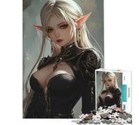 Puzzle da 1000 pezzi per adulti con tema Elfi del Sangue Vampiri e Ghoul ideale per compleanni Natale attività in famiglia e giocattoli fai-da-te per ragazzi dai 14 anni in su 38x26cm