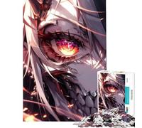 Puzzle da 1000 pezzi per adulti con tema Morte Anime Teschio Ragazza Gioco Intellettuale Giochi Educativi per Tutta la Famiglia Ottimo Regalo e Giocattolo (Dimensioni 38x26cm)