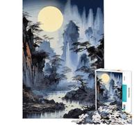 Puzzle da 1000 pezzi per adulti con un bellissimo paesaggio giapponese ideale come regalo o attività da svolgere a casa Gioco di puzzle fai-da-te per ragazzi dai 14 anni in su 50x75cm