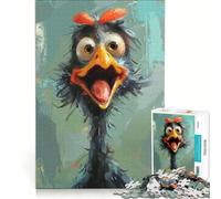 Puzzle da 1000 pezzi per adulti con un simpatico uccellino Gioco pratico per migliorare la memoria Ideale come regalo per tutta la famiglia 50x75cm