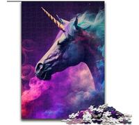 Puzzle da 1000 pezzi per adulti con unicorno, puzzle impegnativi, regalo perfetto per compleanni, vacanze e decorazioni per la casa (dimensioni 50x75cm)