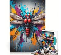 Puzzle da 1000 pezzi per adulti con zanzare e insetti gioco educativo difficile e stimolante gioco unico e avvincente 38x52cm