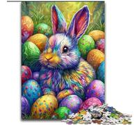 Puzzle da 1000 pezzi per adulti, coniglietto pasquale, puzzle da 1000 pezzi, decorazione da parete per la casa e gioco per famiglie, regalo (dimensioni 50x75cm)