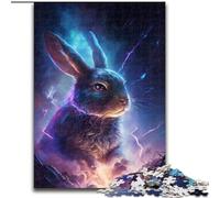 Puzzle da 1000 pezzi per adulti, Coniglio magico in legno, regalo perfetto per bambini dai 14 anni in su, 50x75cm, gioco rompicapo per adolescenti, regalo perfetto per le feste