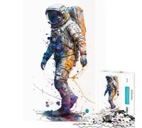 Puzzle da 1000 pezzi per adulti "Conquistatori Spaziali" - Gioco avvincente per coltivare la pazienza sfida pratica e stimolante regalo di compleanno (dimensioni 75x50cm)