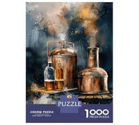 Puzzle Da 1000 Pezzi Per Adulti Copper Distillery Charm Puzzle Per Adulti Gioco Pratico Decorazione Per La Casa Offerta Come Regalo Per Tutta La Famiglia 52x38cm/1000pcs