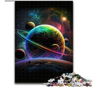 Puzzle da 1000 pezzi per adulti Corgi Astronauta Puzzle impossibili per adulti dimensioni 50x75cm Ideale come decorazione fai da te e regalo rompicapo